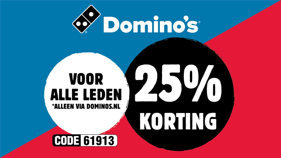 Domino's ledenactie Heerenveense Boys