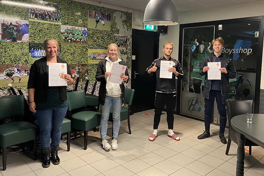 Diploma cursus pupillenscheidsrechter (14-10-2020)